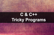 C/C++ Tricky Programs