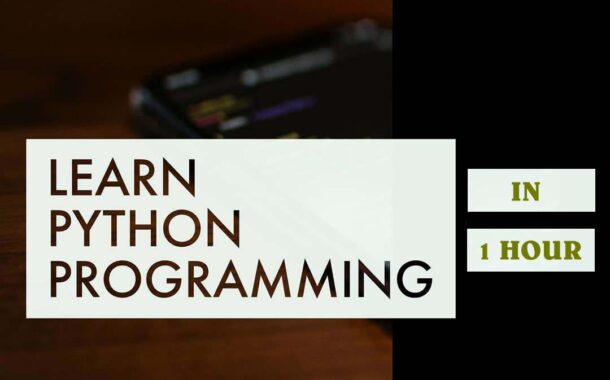 Learn Python Programming in One Hour - Video Tutorial